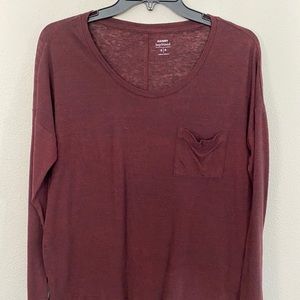 Old Navy boyfriend top